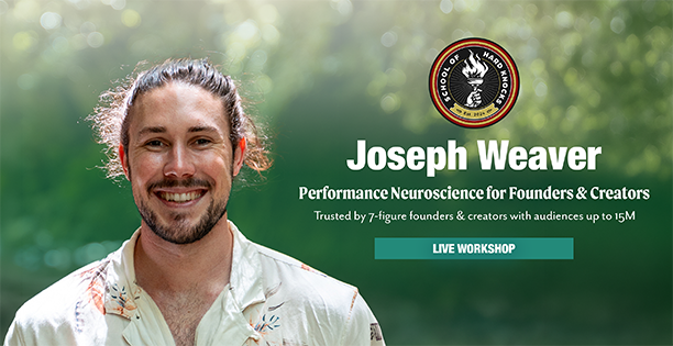 Joseph Weaver School of Hard Knocks live workshop cover